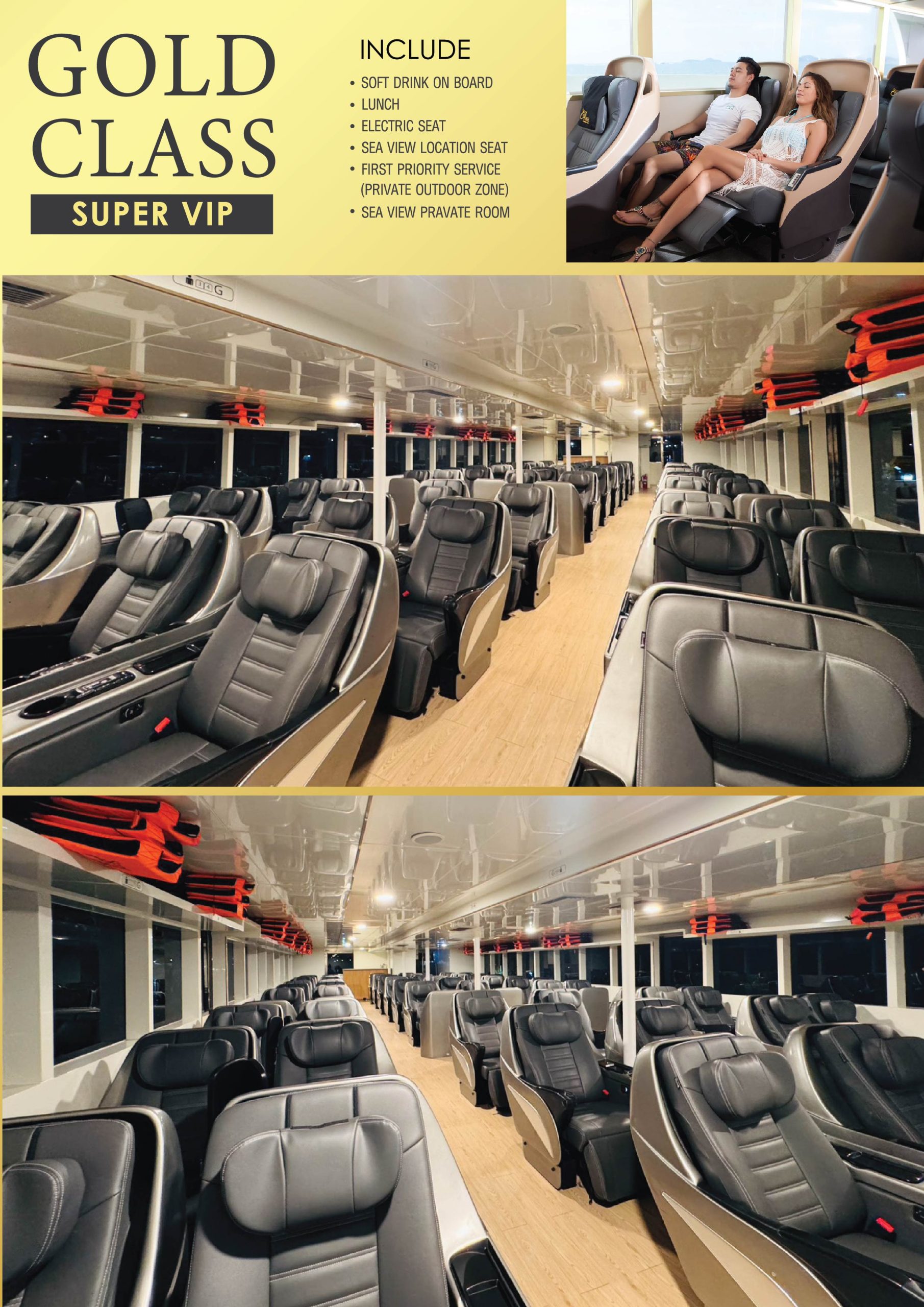 Gold Super VIP Seat