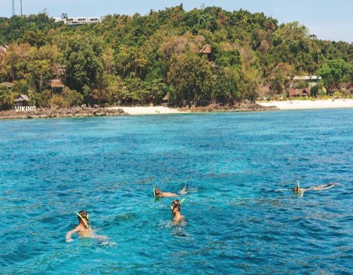 Snorkeling near Phi Phi Island